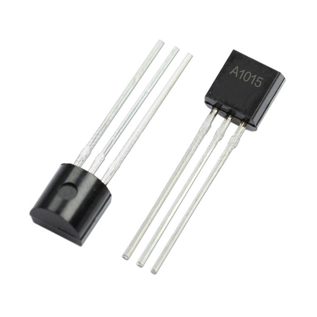 2SA1015 A1015 DIP Transistor TO-92 Type PNP Bipolar Amplifier Transistor 50V/150mA