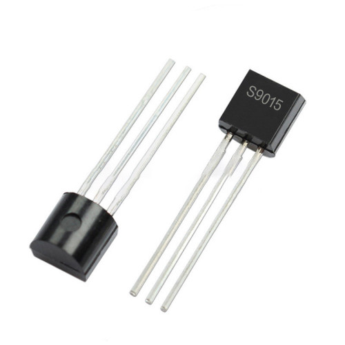 S9015 DIP Transistor TO-92 Type PNP Bipolar Amplifier Transistor 45V/100mA