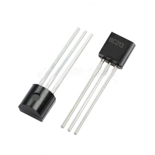 BC213 DIP Transistor TO-92 Type PNP Bipolar Amplifier Transistor 30V/100mA