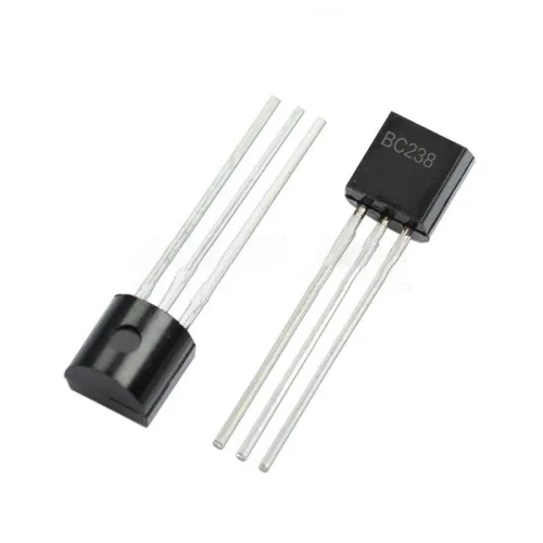 BC238 DIP Transistor TO-92 Type NPN Bipolar Amplifier Transistor 25V/100mA