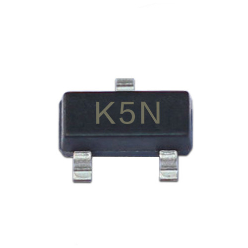 MMST3906 SMD Transistor Footprint SOT-323 Silkscreen K5N Type PNP 40V/200mA Bipolar Amplifier Transistor