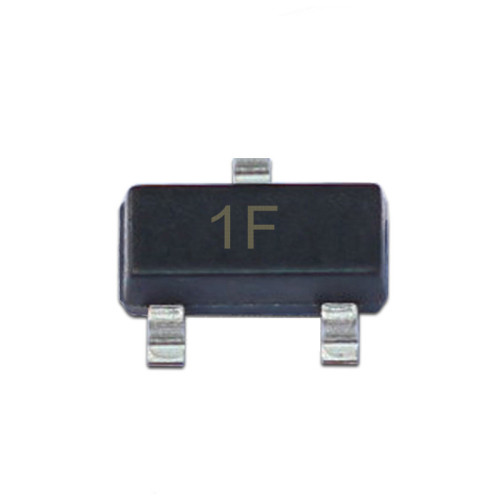 BC847 SMD Transistor Footprint SOT-323 Silkscreen 1F Type NPN 50V/200mA Bipolar Amplifier Transistor