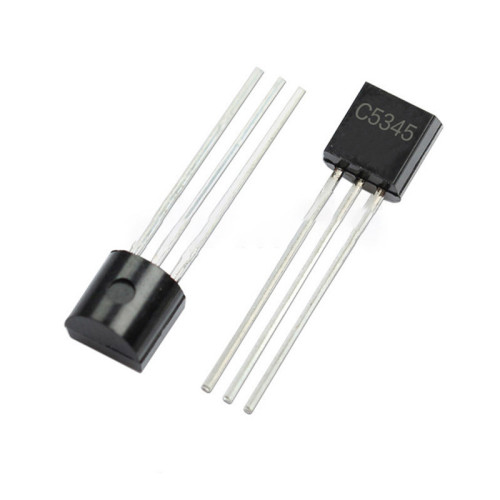 2SC5345 C5345 DIP Transistor TO-92 Type NPN Bipolar Amplifier Transistor 20V/500mA
