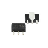 2SC1766 SMD Transistor Footprint SOT-89 Silkscreen Q1766 Type NPN 50V/3A Bipolar Amplifier Transistor
