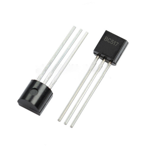 BC517 DIP Transistor TO-92 Type NPN Bipolar Amplifier Transistor 30V/1A
