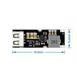 TPS61088 Boost Fast Charging Power Module 3.2V3.7V4.2V to 5V9V12V Mobile Phone QC Fast Charging Module