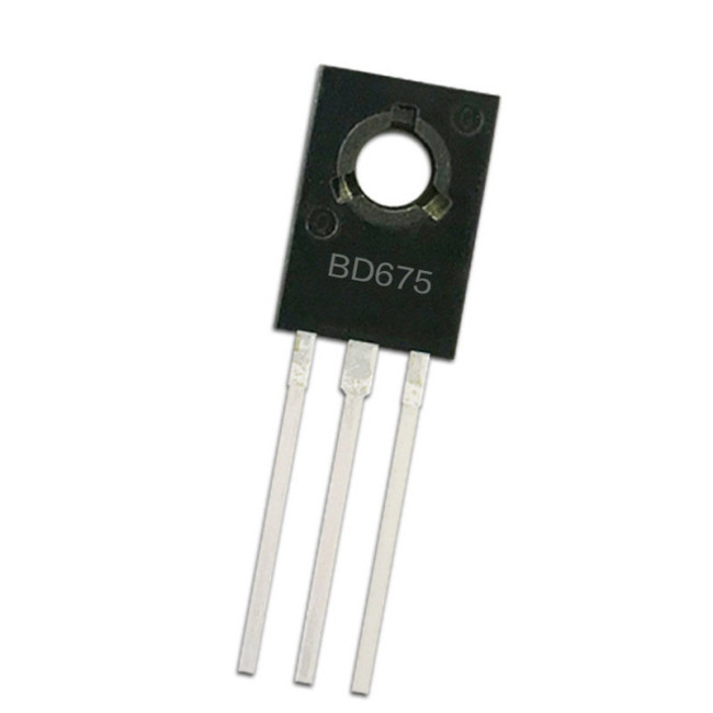 BD675 DIP Transistor TO-126 Type NPN Bipolar Amplifier Transistor 45V/8A