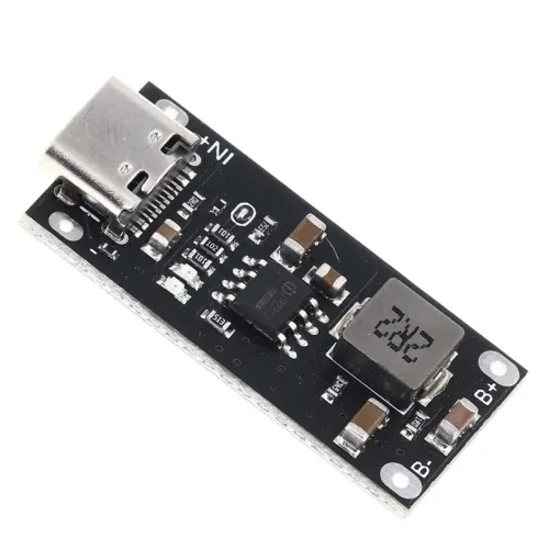 3A High Current Polymer Ternary Lithium Battery Charging Board 5V to 4.35V 5V to 4.2V Supports TypeC Input