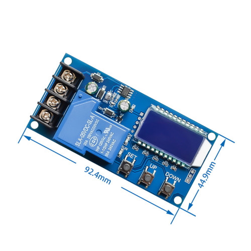 XY-L30A Battery Battery Charging Control Module Digital Full Charge Power Off Overcharge Protection Switch 6-60V