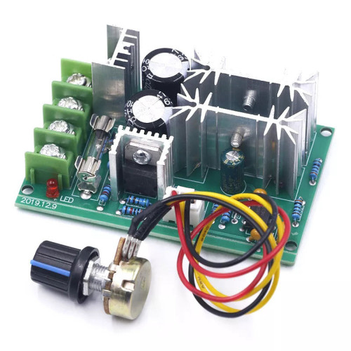DC Motor Speed Regulator 12V24V36V48V High-power Drive Module PWM Controller 20A Current Regulator