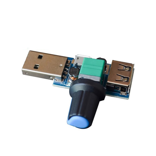 USB Fan Speed Controller Wind Speed And Air Volume Controller Cooling Mute Multi-speed Office Dormitory Mini
