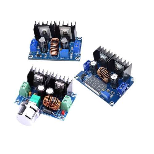 XH-M401 DC-DC Step-down Module XL4016E1 High-power DC Regulator XH-M404 Digital Display Large 8A with Voltage Stabilization