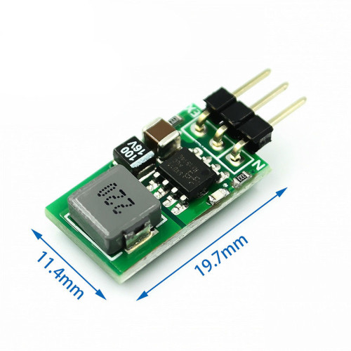 5V/1A Ultra Small Three Terminal Voltage Stabilizing Block Replaces LM7805 5.5~32V Input with High Efficiency Low Heat