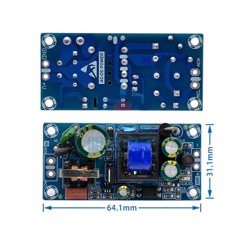 AC-DC Isolation Switch Power Supply Bare Board Low Ripple 5V2A/12V1A/24V2A/24V1A Module 10W12W Precision