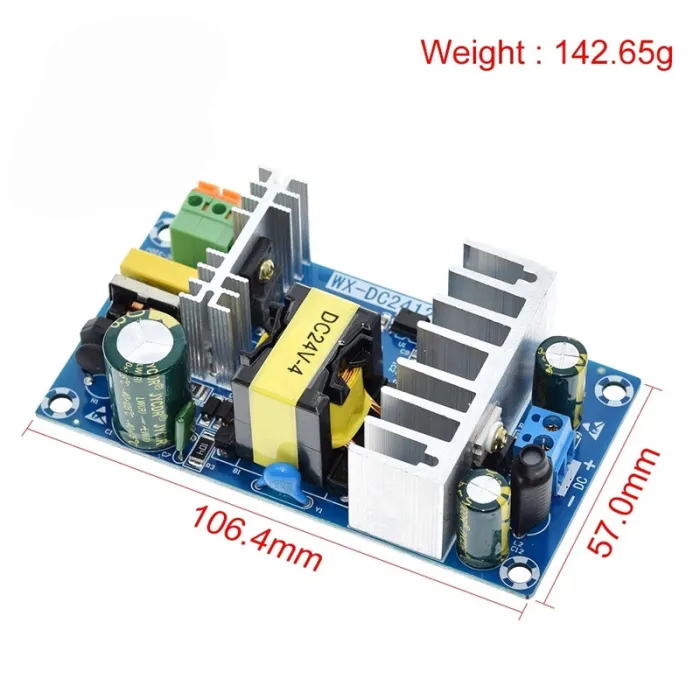 24V Switch Power Board 4A 6A High-power ACDC Power Module Bare Board