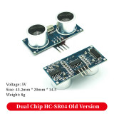 HC-SR04 SR04 Ultrasonic Ranging Module Distance Sensor Single Chip Dual Chip Wide Voltage For Arduino/51/STM32