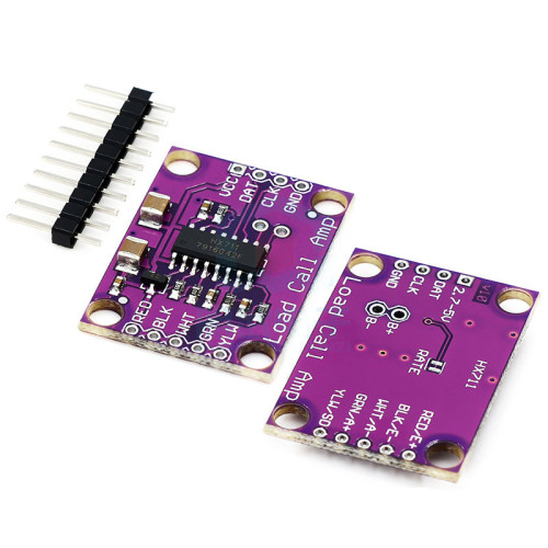 HX711 Module Purple Version High-Precision Electronic Scale Weighing Sensor Dual-Channel 24-bit A/D Converter