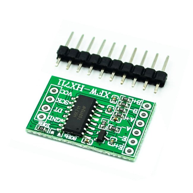 Small Volume HX711 Module/Dedicated 24 bit Precision AD Module Pressure Sensor for Weighing Sensors