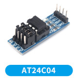 EEPROM Memory Module AT24C01/02/04/08/16/32/64/128/256 Optional I2C Interface On-Board 8P Chip Holder