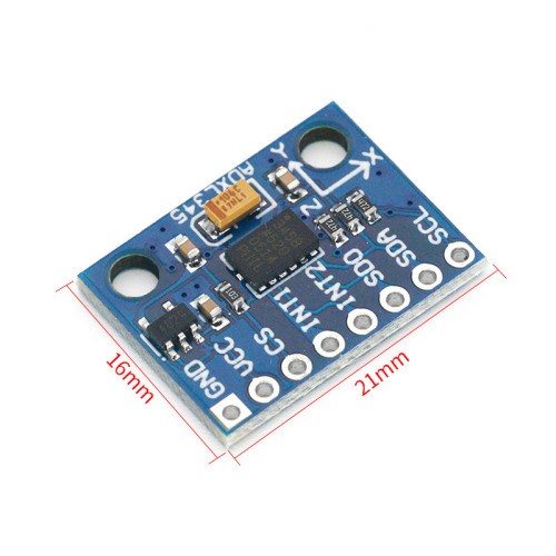 GY-291 ADXL345 Digital 3-Axis Gravity Acceleration Inclination Module IIC/SPI Transmission