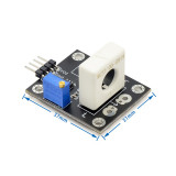 WCS1800/1700/1600/1500 Hall Current Sensor Adjustable 35A/70A/100A/200A Short Circuit Overcurrent Protection Module