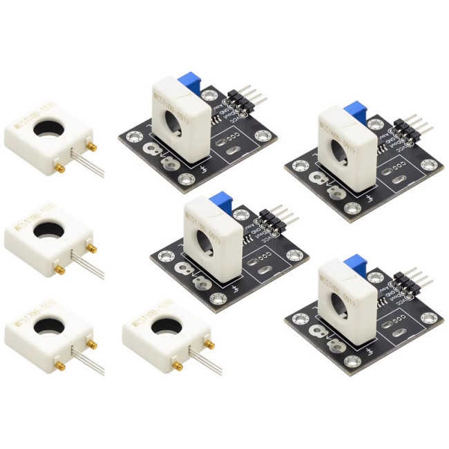 WCS1800/1700/1600/1500 Hall Current Sensor Adjustable 35A/70A/100A/200A Short Circuit Overcurrent Protection Module