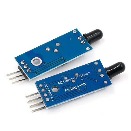 3-Pin/4-Pin Flame Sensor Module Fire Source Detection Module Infrared Receiving Fire Light Detection
