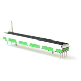 75mm Mixer Pusher B10K Dual Channel Straight Sliding Potentiometer B103