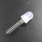 F10/10mm Full Color Fog Shaped Co Negative/Co Positive Four Legged Full Color RGB LED Light Emitting Diode Beads