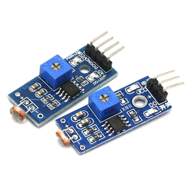3-Pin/4-Pin Photosensitive Sensor Module Light Detection Photosensitive Resistor Module