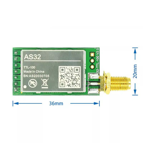 SX1278/SX1276 Wireless Module 433MHZ Wireless Serial port LORA Spread Spectrum 3000 Meter UART Interface