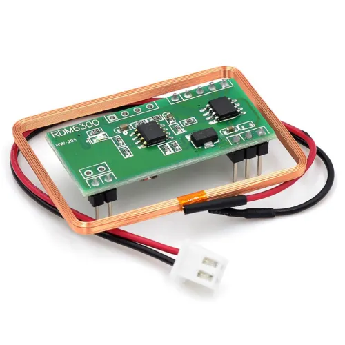 Microcontroller RDM6300 ID Card Reader Module RFID RF Module UART Serial Port Output