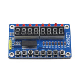 TM1638 Key Nixie Tube LED Display Module 8-Bit Nixie Tube LED Key Electronic Module