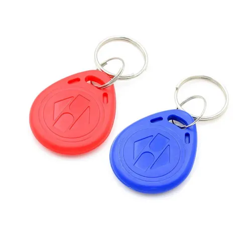 EM4100 ID Card Key Buckle Access Control RF Induction Card Red and Blue Matching 125K RFID Card Reading Module