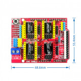 New CNC Shield v3 Engraving Machine Expansion Board 3D Printer A4988 Driver Board