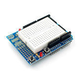 ProtoShield Prototype Extension Board with Mini Bread Board Plugin for Punching Suitable for UNO-R3