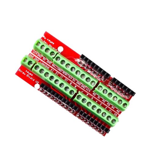Screw Shield V2 Terminal Expansion Board with Dual Matching is Suitable for ArduinoUNO-R3 Expansion