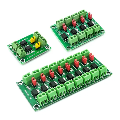 817 Optocoupler 2/4/8 Circuit Voltage Isolation Board Voltage Control Transfer Module Drive Photoelectric Isolation