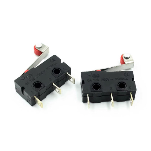 Medium Size Micro Switch with Wheel KW11-N KW12 Ball Wheel Red Wheel Mouse Reset Button
