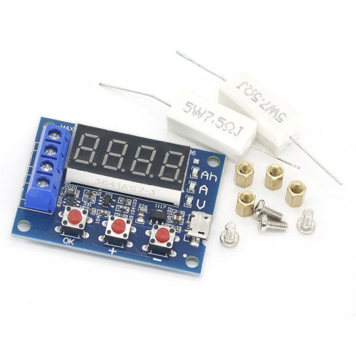 ZB2L3 Battery Capacity Tester External Load Discharge Type 1.2-12V Battery 18650 Equal Capacity Test