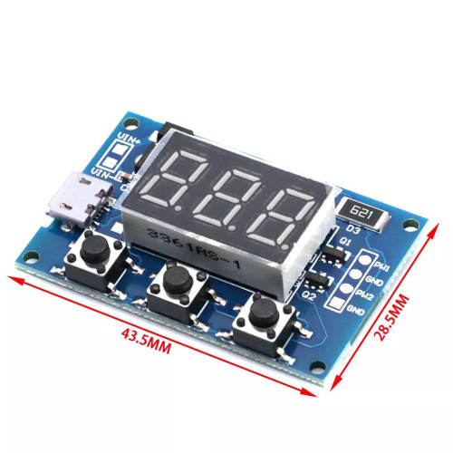 2 PWM Pulse Frequency Duty Cycle Adjustable Module Square Rectangular Wave Signal Generator Driven By Stepper Motor