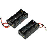 18650 Battery Box DC Head Lithium Battery 2 18650 Corded Battery Boxes 2 7.4V Series Charging