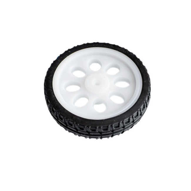 DIY Wheel Robot Tire TT Motor Robot Intelligent Car Platform Small Car Electronic Design Toy 521