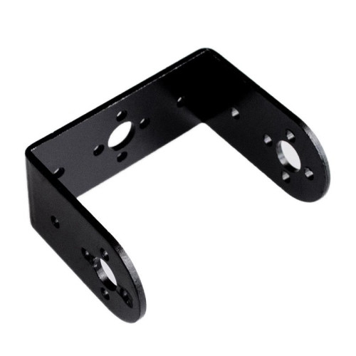 Robot Dual Axis Servo Short U-shaped Bracket Connection Structure Intelligent Vehicle Manipulator Accessories