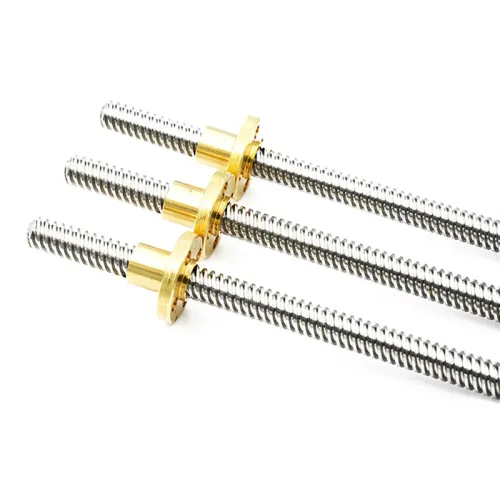 T-Shaped Screw T8 Stepper Motor 3D Printer Screw Trapezoidal 300mm Length with Nut