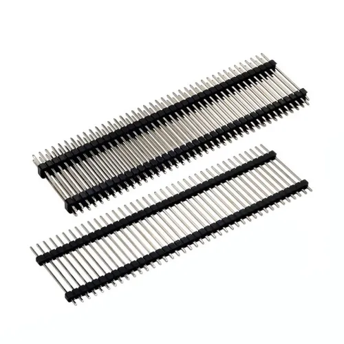 2.54 Double Plastic Double Row Needle Double Plastic Single Row Needle 1*40P 2*40P Square Straight Needle Length 30mm