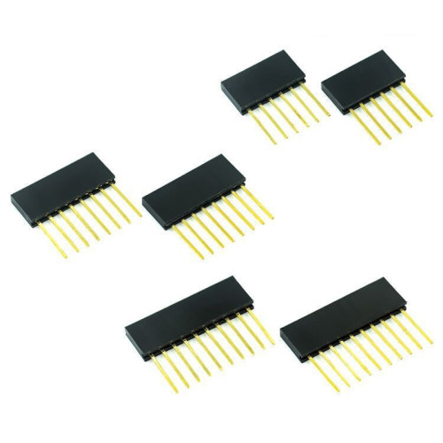 PC104 Dedicated Long Row Female 2.54 Spacing 1*6 1*8 1*10 6/8/10P Pin 11MM