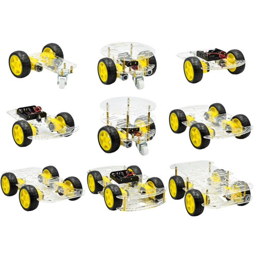 Intelligent Car Chassis/Tracking Car/Robot/Speed Measurement/Battery Pack Delivery 2WD 4WD Car