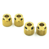 3D Printer Accessories 26 Teeth 40 Teeth MK7/MK8 Brass Reducer Feeding Wheel Extrusion Wheel
