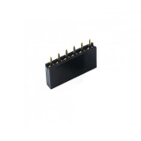 2.54MM Spacing Female Single Row Female Pin Socket Female Base/Pin Base 1*4P 1*6P 1*8P 1*10P